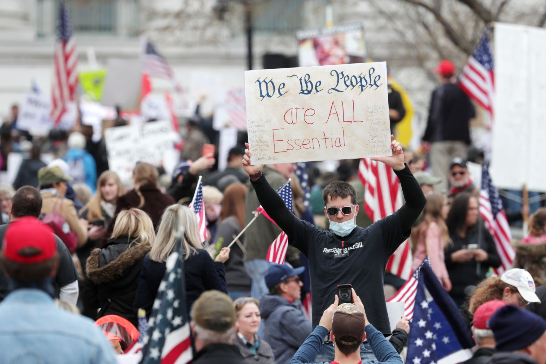 COVID-19 protest